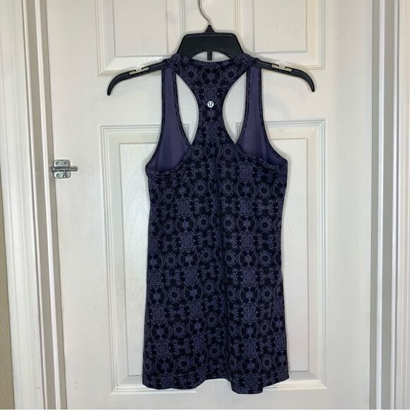 Lululemon Cool Racerback, Prisma Nightfall Size 6 - Picture 8 of 9